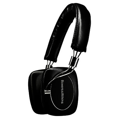 Bowers & Wilkins P5 Wireless On-Ear Headphones, Black